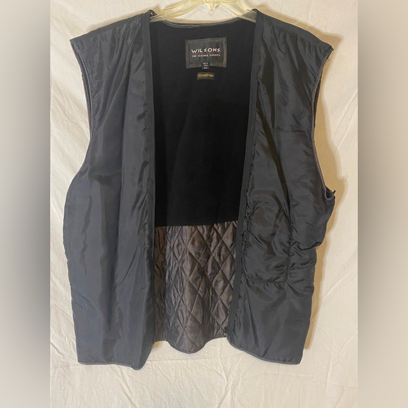 Wilsons Mens Leather Coat Size XLT - Picture 4 of 4